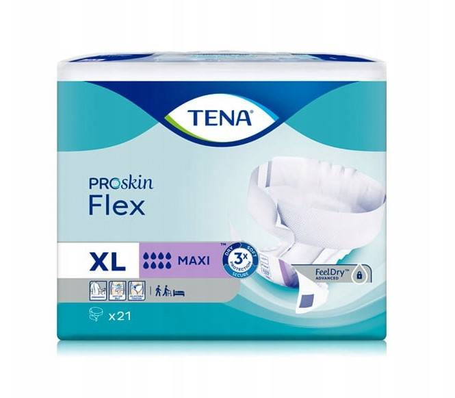 Pieluchomajtki dla dorosłych Tena Flex XL 21 SZT