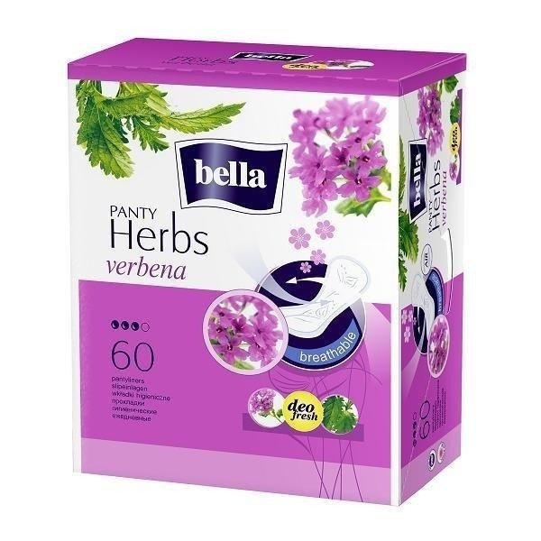 Wkładki Bella Panty Herbs z werbeną 60 SZT