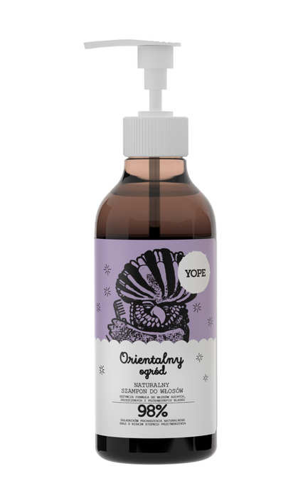 YOPE szampon do włosów suchych orientalny ogród 300 ml